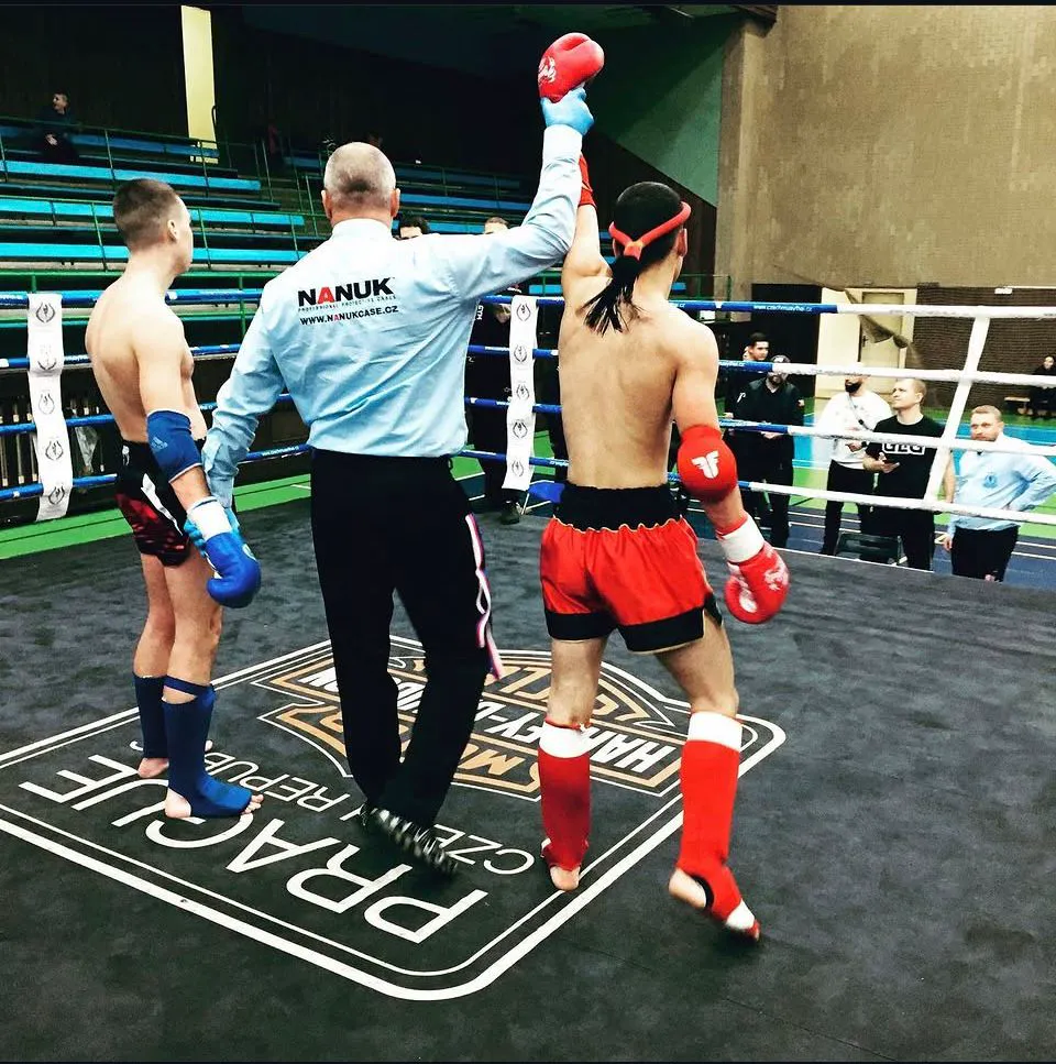 Zápas thajského boxu